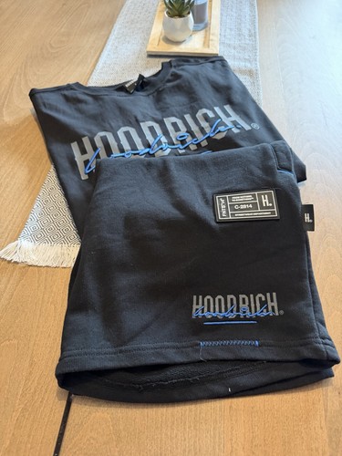 Men black hoodrich script - men’s,