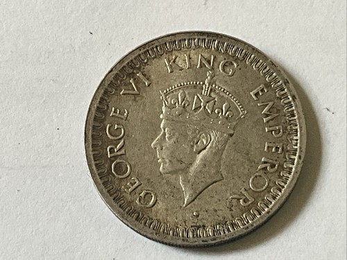 1945 half rupee indian silver - 1945,