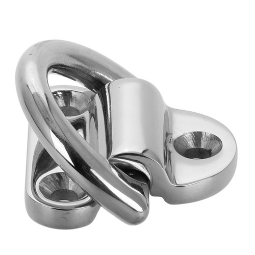 Marine pad eye plate trailer - pad,