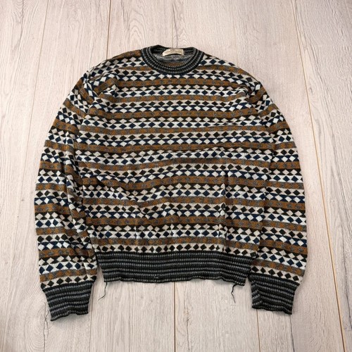 Vintage funky fair isle jumper