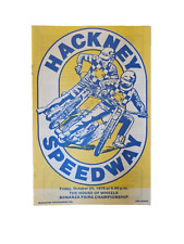 Hackney Speedway The House of Wheels Bonanza Pairs Championship - 20th Oct 1978
