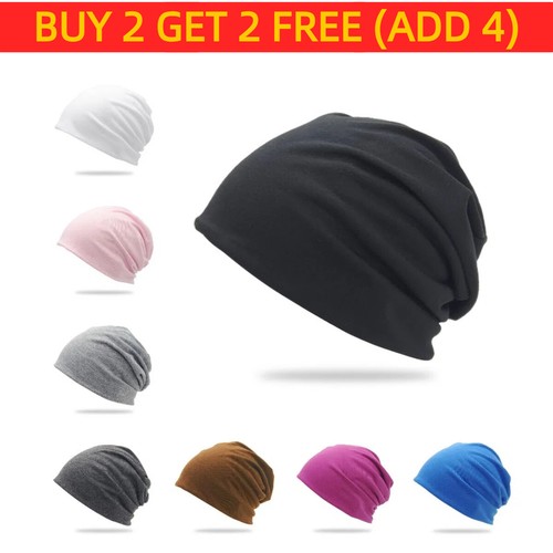 Soft breathable jersey beanie - soft,