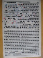 .1 x  Letraset Upp/Low/Num