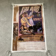 Star Wars Style D Movie Poster Struzan Official Fan Club Reprint & Numbered 1992