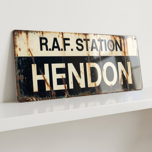 Raf station hendon metal - station,