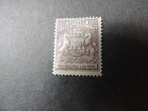 1892 rhodesia 2s6d - 1892-93,