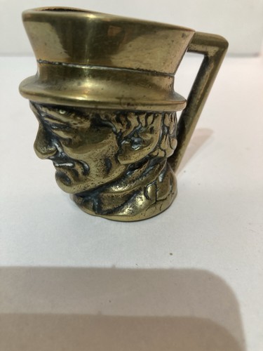 Unusual brass type old man - type,