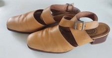 Womens tan leather wrap strap