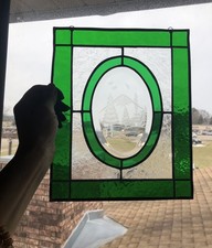 Vtg stained glass leaded - vtg,