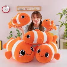 Plush Clownfish Toy Ocean