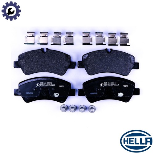 Brake pad set - pad,