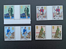 Rowland Hill Stamps, Gutter Pairs, 1979 Set MNH Postal History