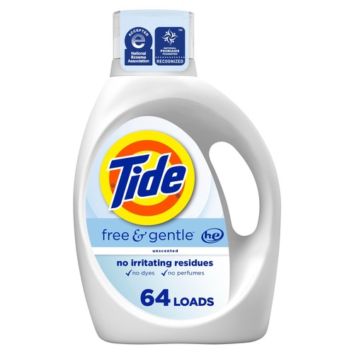 Tide free gentle liquid - free, &