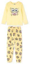 Ladies Teddy Fleece Pyjamas SPONGEBOB SQUAREPANTS Women 18/20 Winter PJs Primark