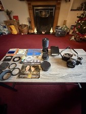 Olympus OM10 And 4 Lenses