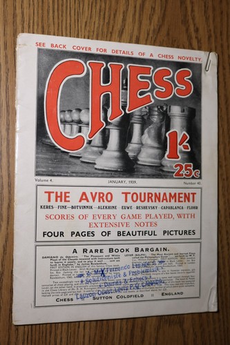 Chess magazine jan - 1939, sutton
