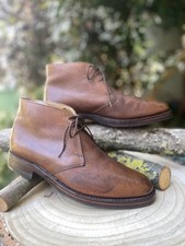 Loake Kempton Chukka Boot UK 7 Vintage brown leather