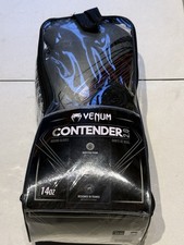 Venum Defender Contender Boxing Gloves Black and Red and Grey