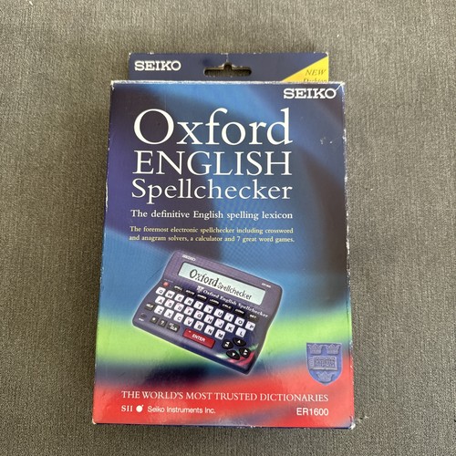 Seiko er1600 oxford - seiko, crossword