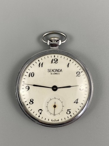 Vintage sekonda pocket - pocket, watch