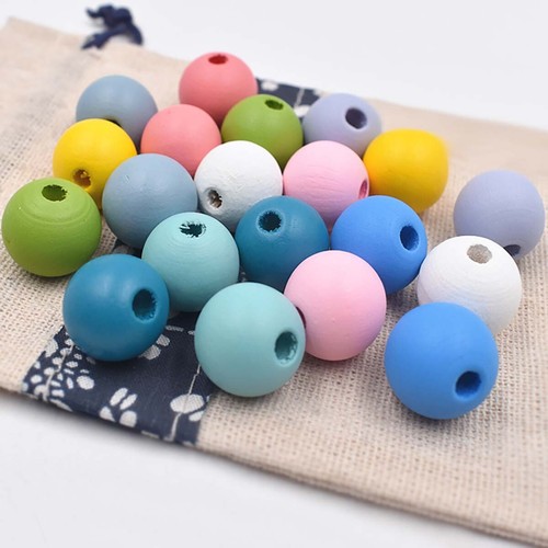 Natural wooden beads - beads, wood