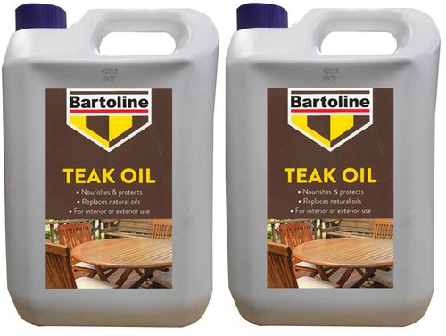 Litres teak oil bartoline - 10,