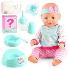 Interactive Baby Girl Doll