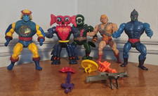Job lot 1980s He-man figures see description.