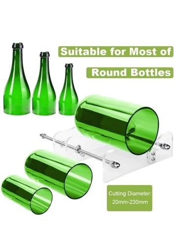 Glass bottle cutter kit - bottle,