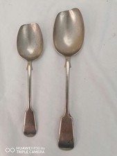 Nevada Silver D & A Silverplate Spoons x 2 Daniel and Arter