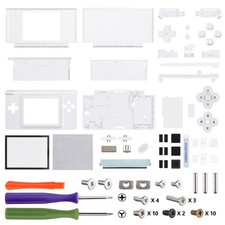 eXtremeRate NDSL Full Housing Shell w/Buttons Screen Cover for Nintendo DS Lite