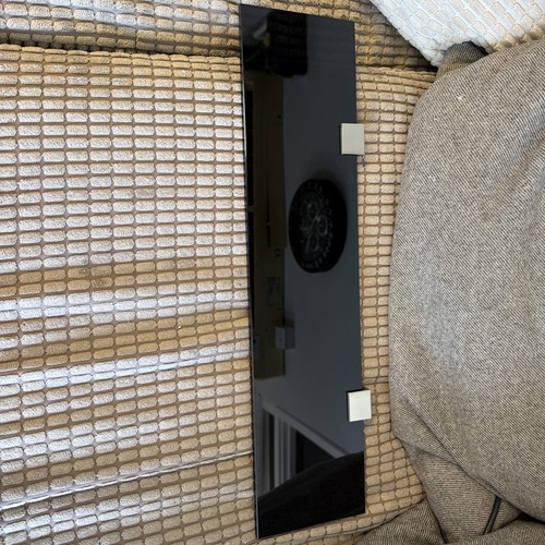 New display black glass - new, ex