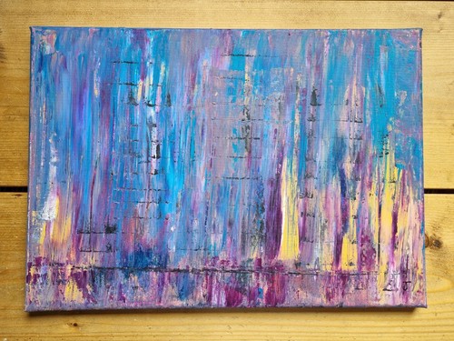 Original acrylic painting - original,