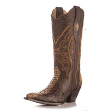 Corral Women’s Genuine Cowboy Boots Size 7.5 M Handmade Mexico Exotic