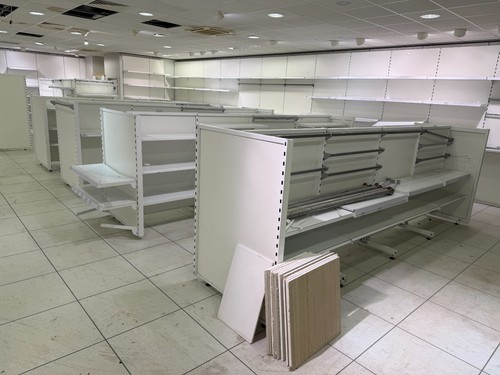 Jura gondola shelving double - jura,