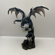 Nemesis Now Veronese Blue Dragon Figurine Fantasy Resin Collectible Statue