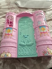 Vintage 2003 Barbie Doll Swan Lake Enchanted Castle Play Set 