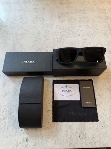 Prada linea rossa black - rossa,