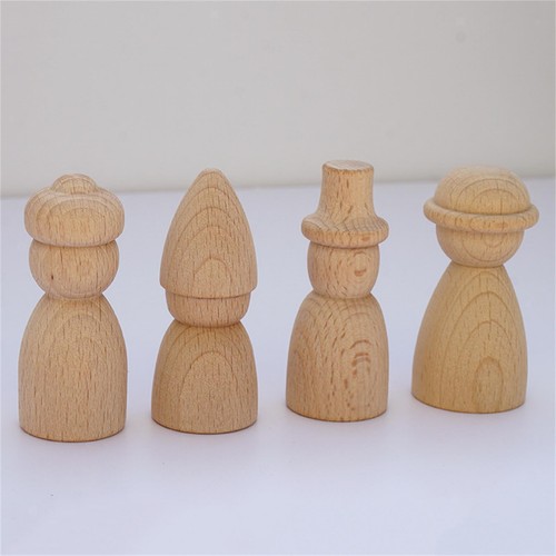 Pieces wooden peg dolls - pieces,