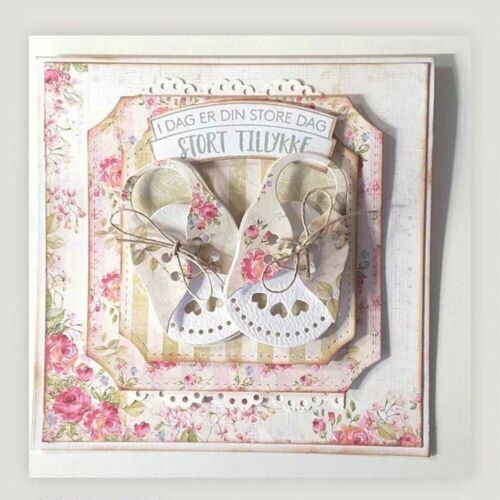 Metal baby stencils - baby,