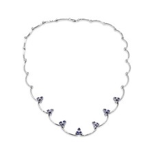 Tanzanite 14ct White Gold