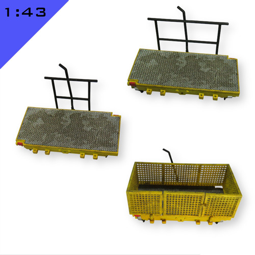 Printed rail push - 1x,