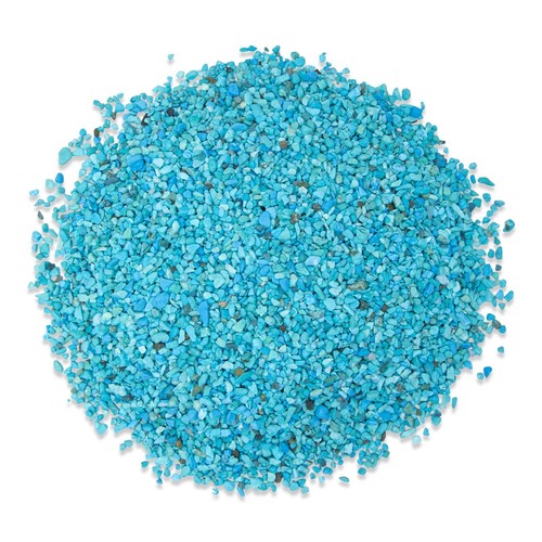 Turquoise gemstone chips - turquoise,