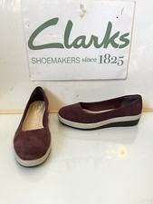 Clarks slip leather - on,