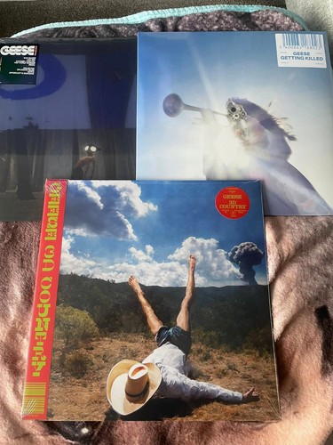 Geese coloured vinyl lps - vinyl,