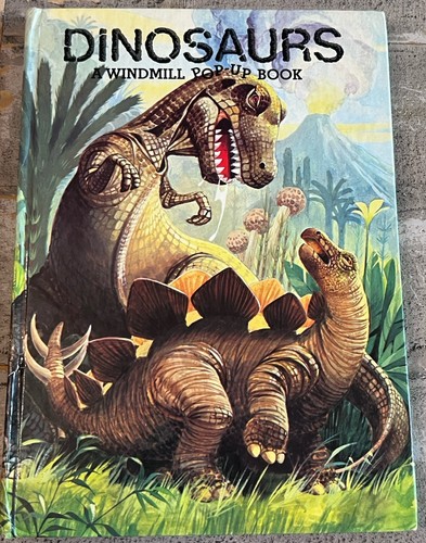 Dinosaurs windmill pop up - dinosaurs, pop-up