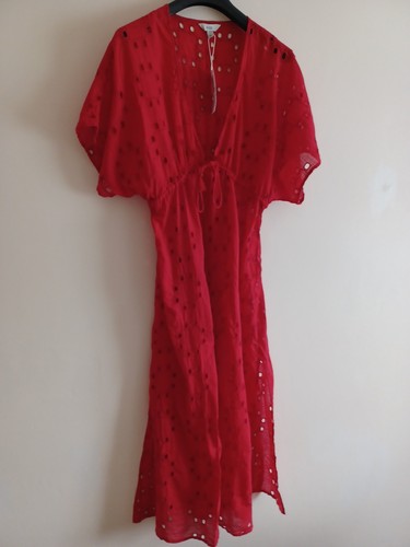 Pure cotton cutwork detail - cotton,