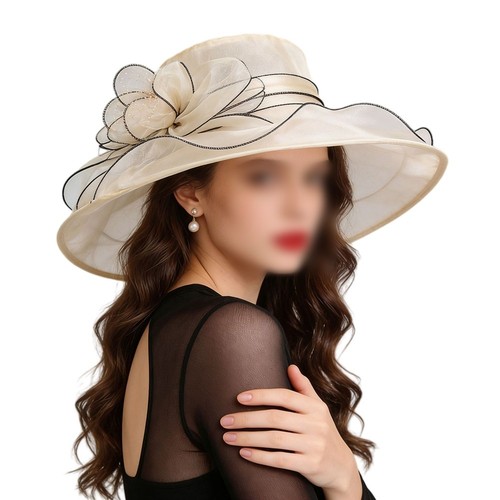 Organza fascinator hat for - hat,