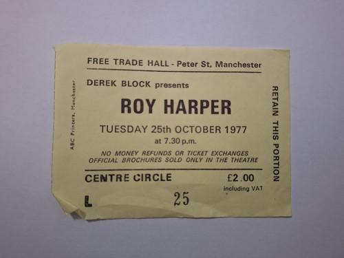 Roy harper manchester free - roy,