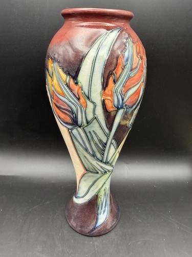 Moorcroft red tulip sally - moorcroft,